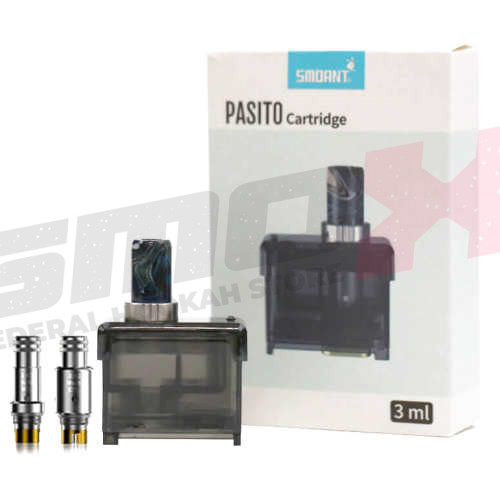 Сменный картридж Smoant Pasito + комплект испарителей 1,4 и 0,6. 2 шт.