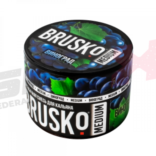 Бестабачная смесь "Brusko" Виноград, банка 50 гр.