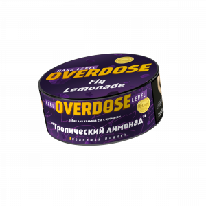 Табак для кальяна "Overdose" Тропический лимонад, банка 25 гр.