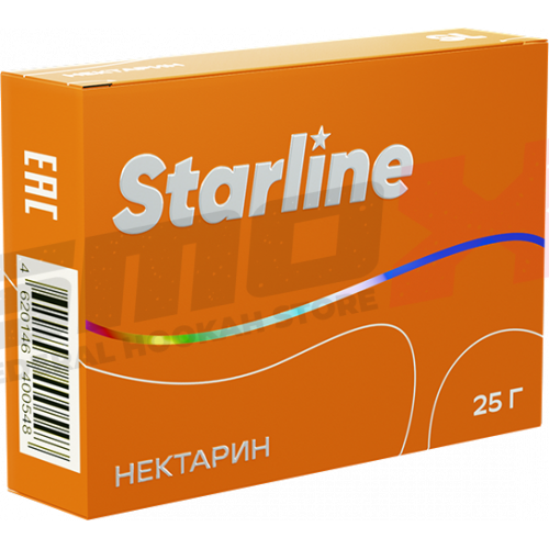Табак для кальяна "Starline", Нектарин, пачка 25 гр.