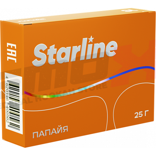 Табак для кальяна "Starline", Папайя, пачка 25 гр.