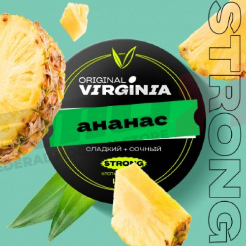 Табак для кальяна "Virginia Original Strong" Ананас, 25 гр.